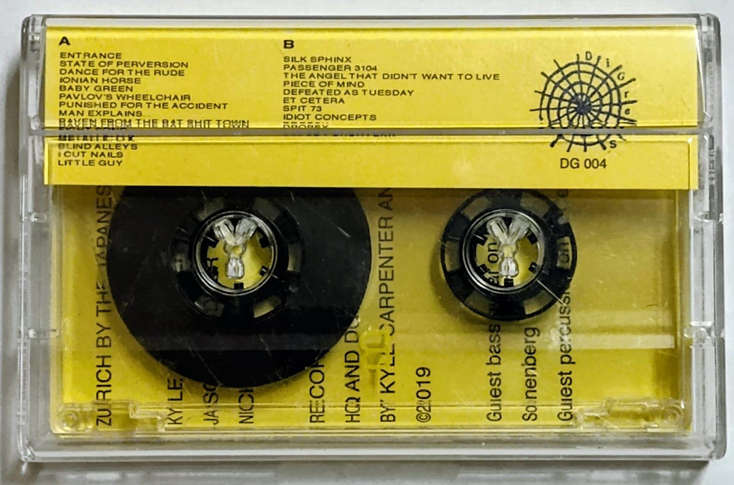Zurich By The Japanese - “Decoration Food” - INDIE CASSETTE TAPE NM/NM