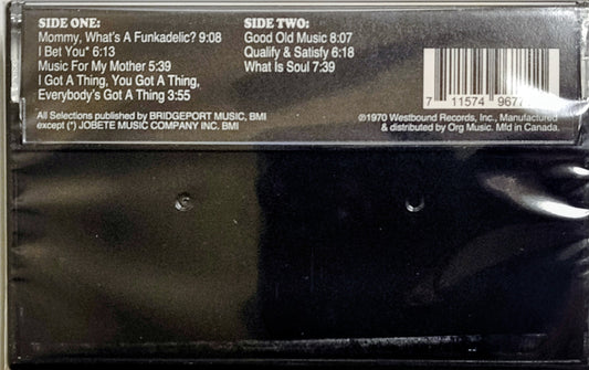 Funkadelic - “Funkadelic” - INDIE CASSETTE TAPE M/M (Sealed)