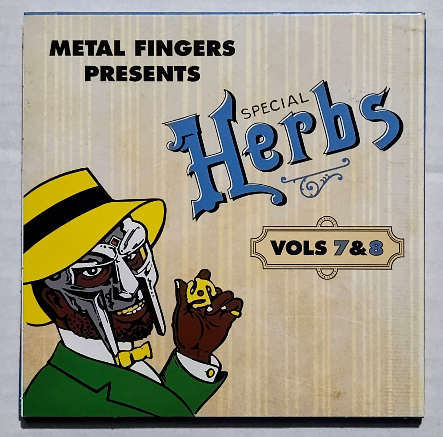 MF DOOM as Metal Fingers - "Special Herbs Vols 0-9 (5-Disc Complete Set)" - INDIE COMPACT DISC NM/NM