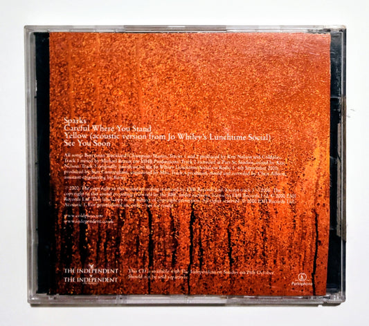 Coldplay - "Acoustic" - COMPACT DISC G+/VG+ (Cardboard sleeve cut to fit jewel case)