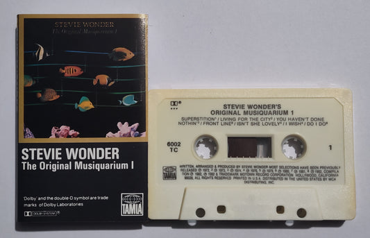 Stevie Wonder - "The Original Musiquarium" - CASSETTE TAPE (DOLBY) VG+/VG