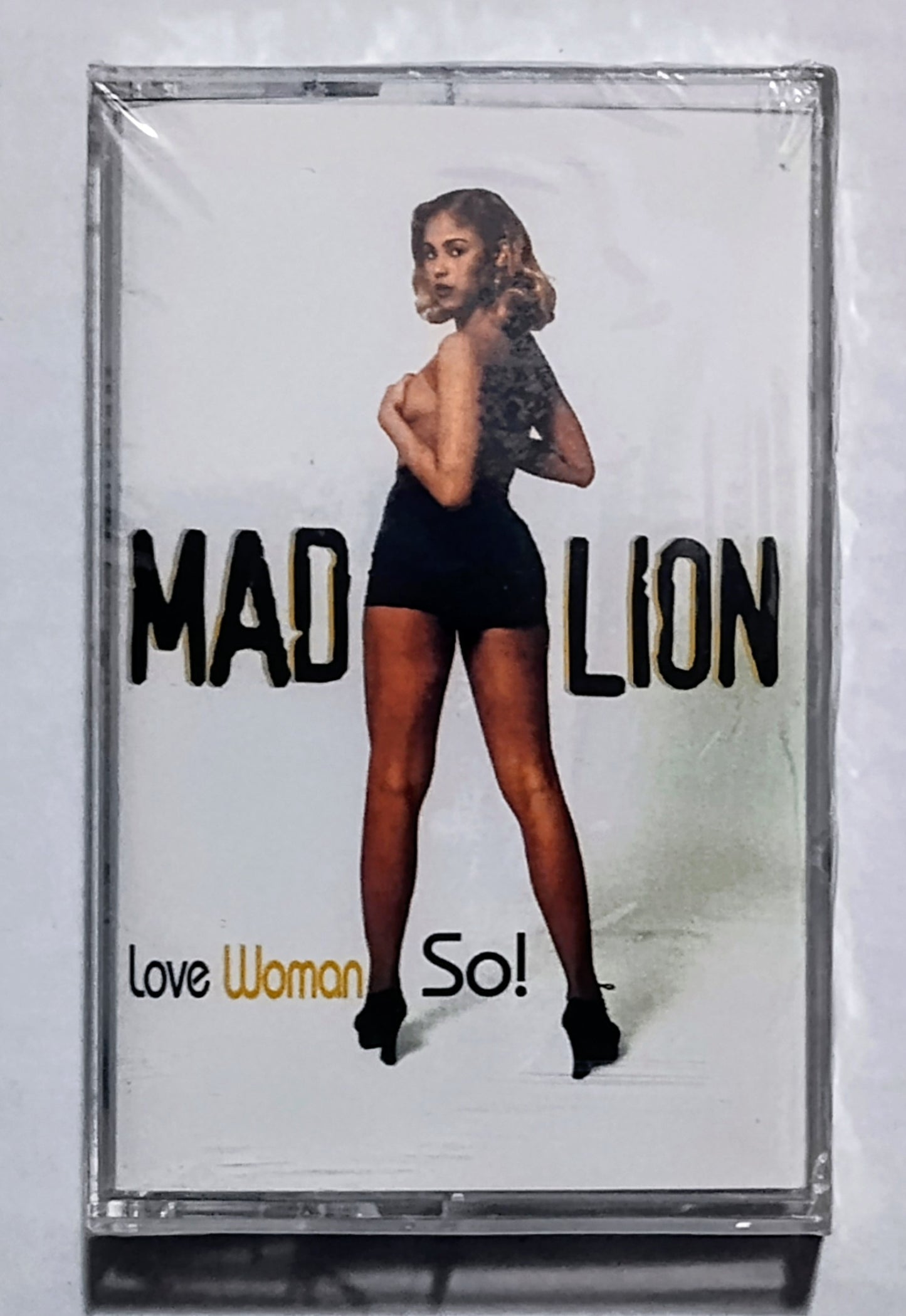Mad Lion - “Love Woman So!” - CASSETTE TAPE (Single) M/M (Sealed)