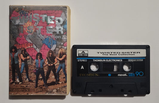 Twisted Sister - "The Best Collection" - CASSETTE TAPE (Thomsun) VG+/NM