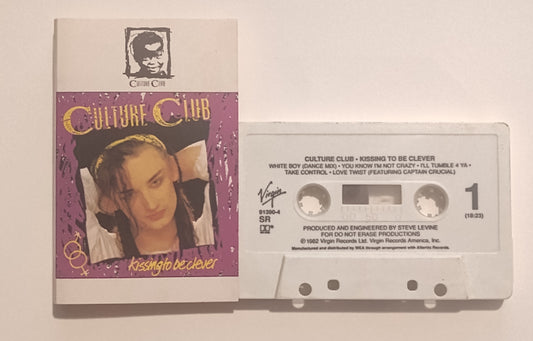 Culture Club - "Kissing To Be Clever" - CASSETTE TAPE (SR; DOLBY) VG/VG