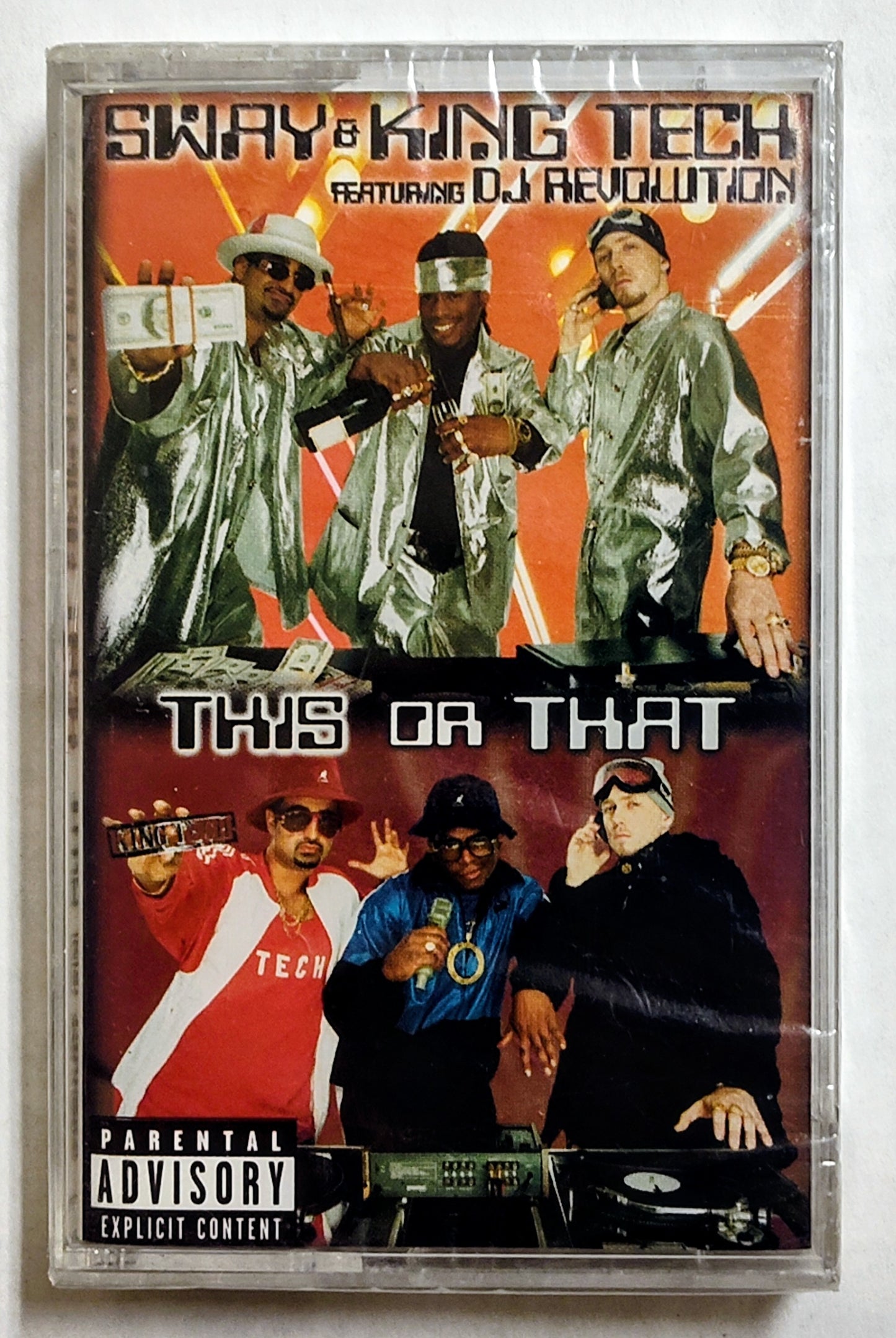 Sway & King Tech - “This Or That” - CASSETTE TAPE NM/M (Sealed; 1cm crack in spine)