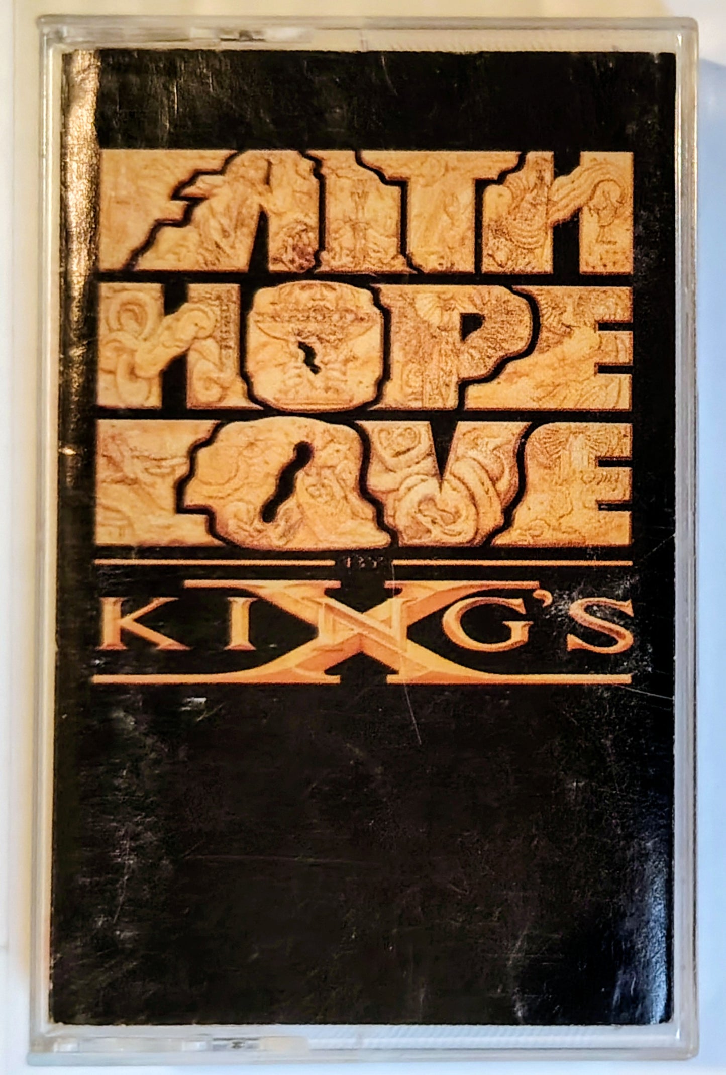 King’s X - “Faith Hope Love” - CASSETTE TAPE G+/G+