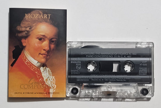 Mozart - "Time Life Great Composers Collection" - CASSETTE TAPE (DOLBY) NM/NM