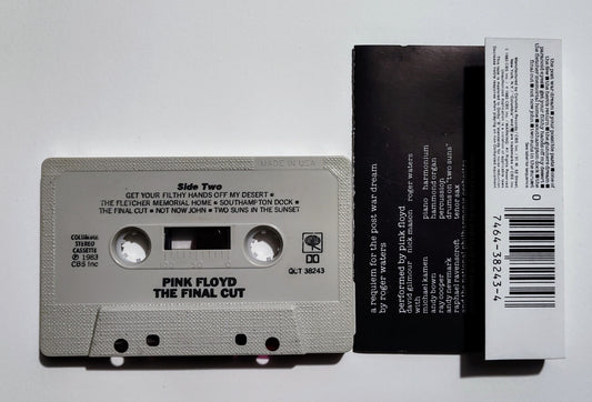 Pink Floyd - "The Final Cut" - CASSETTE TAPE (DOLBY) VG/VG