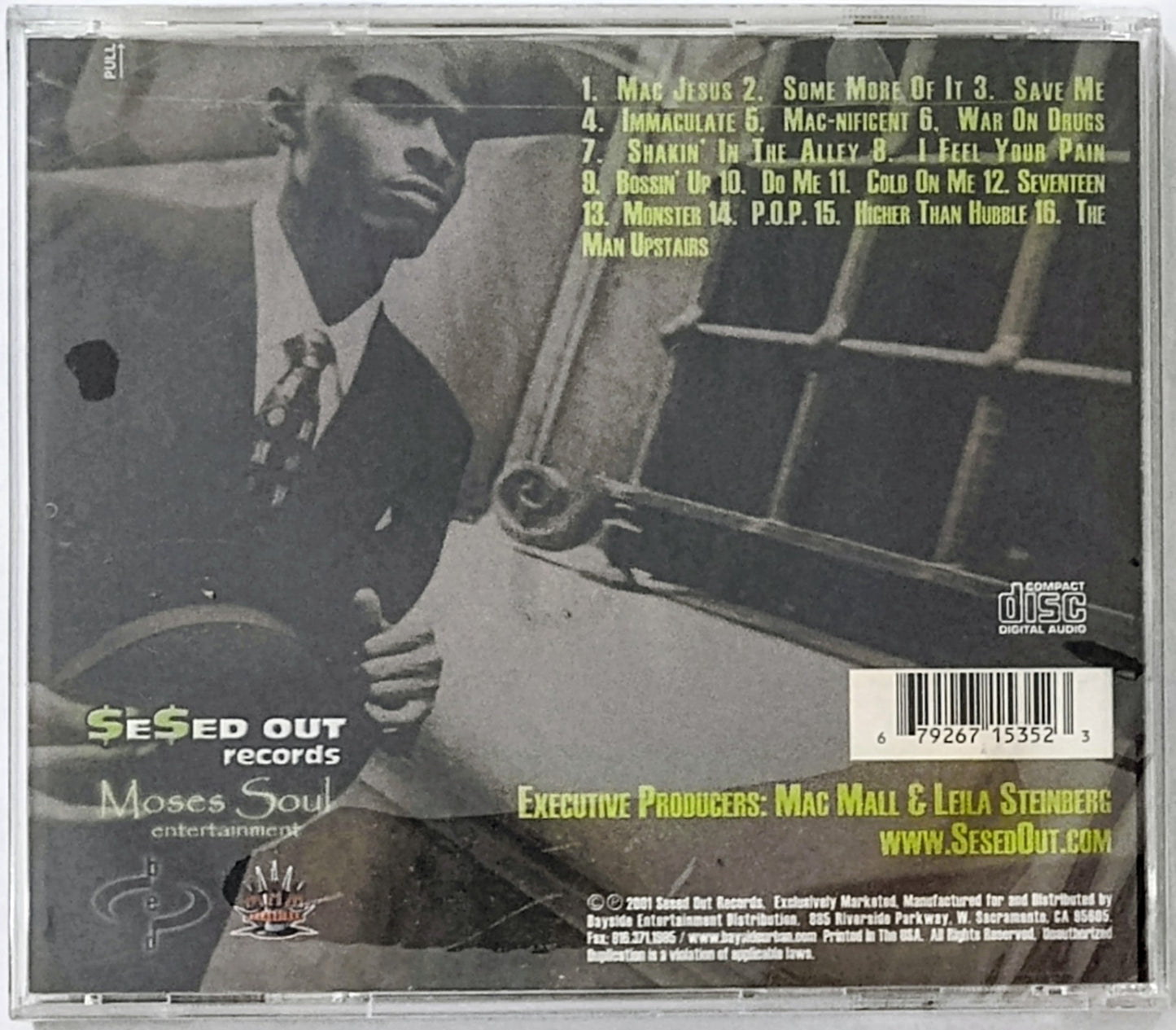 Mac Mall - “Immaculate” - COMPACT DISC VG+/M (Sealed; *See photos/notes)