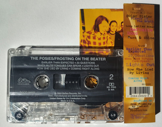 Posies, The - "Frosting On The Beater (HX PRO/ B NR)- CASSETTE TAPE VG+/G+
