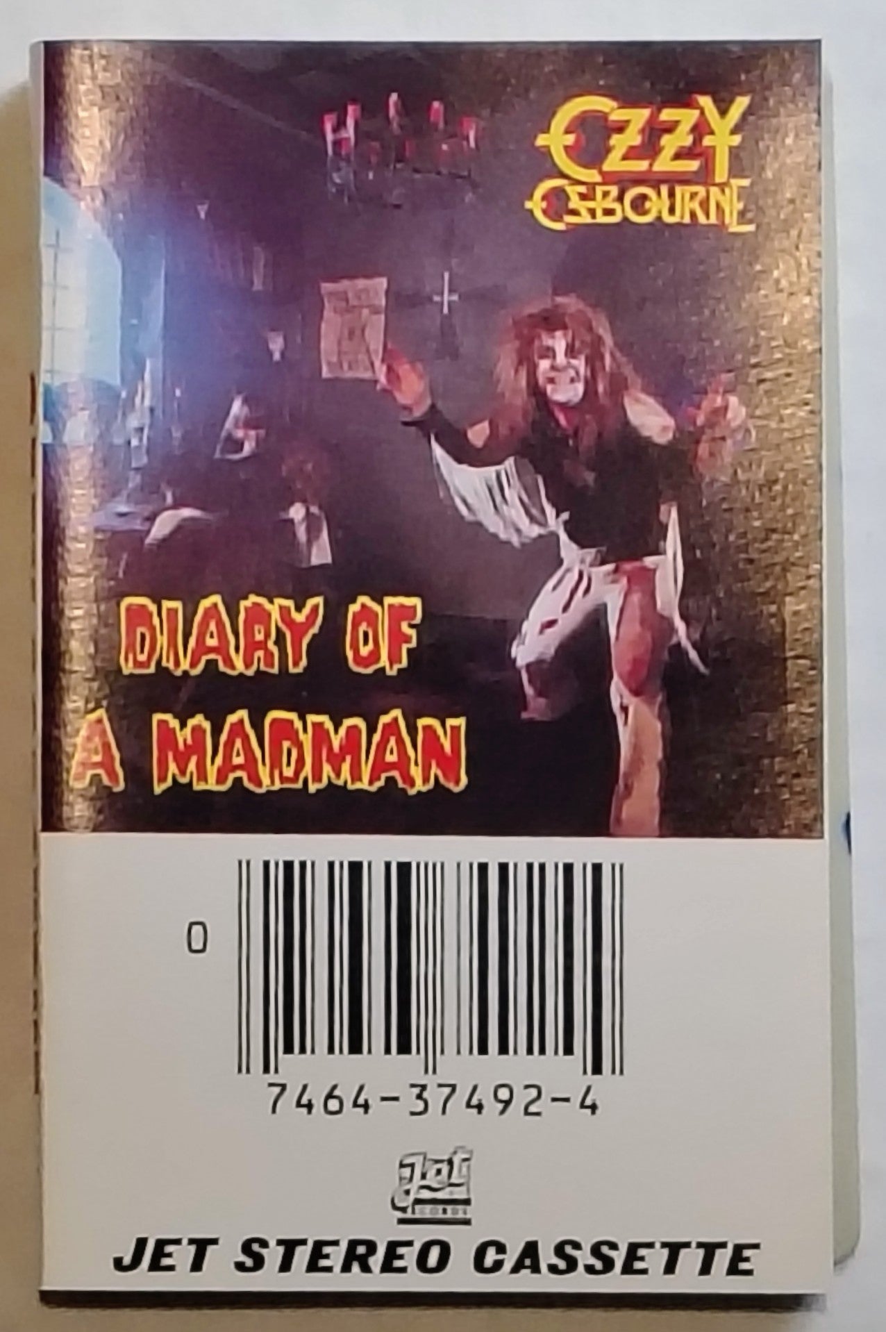 Ozzy Osbourne - “Diary Of A Madman” - CASSETTE TAPE VG/VG