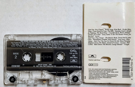 Various Artists - “Two Rooms: Celebrating The Songs Of Elton John & Bernie Taupin” - CASSETTE TAPE VG/VG
