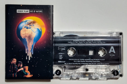 Robert Plant - "Fate Of Nations" - CASSETTE TAPE VG+/VG