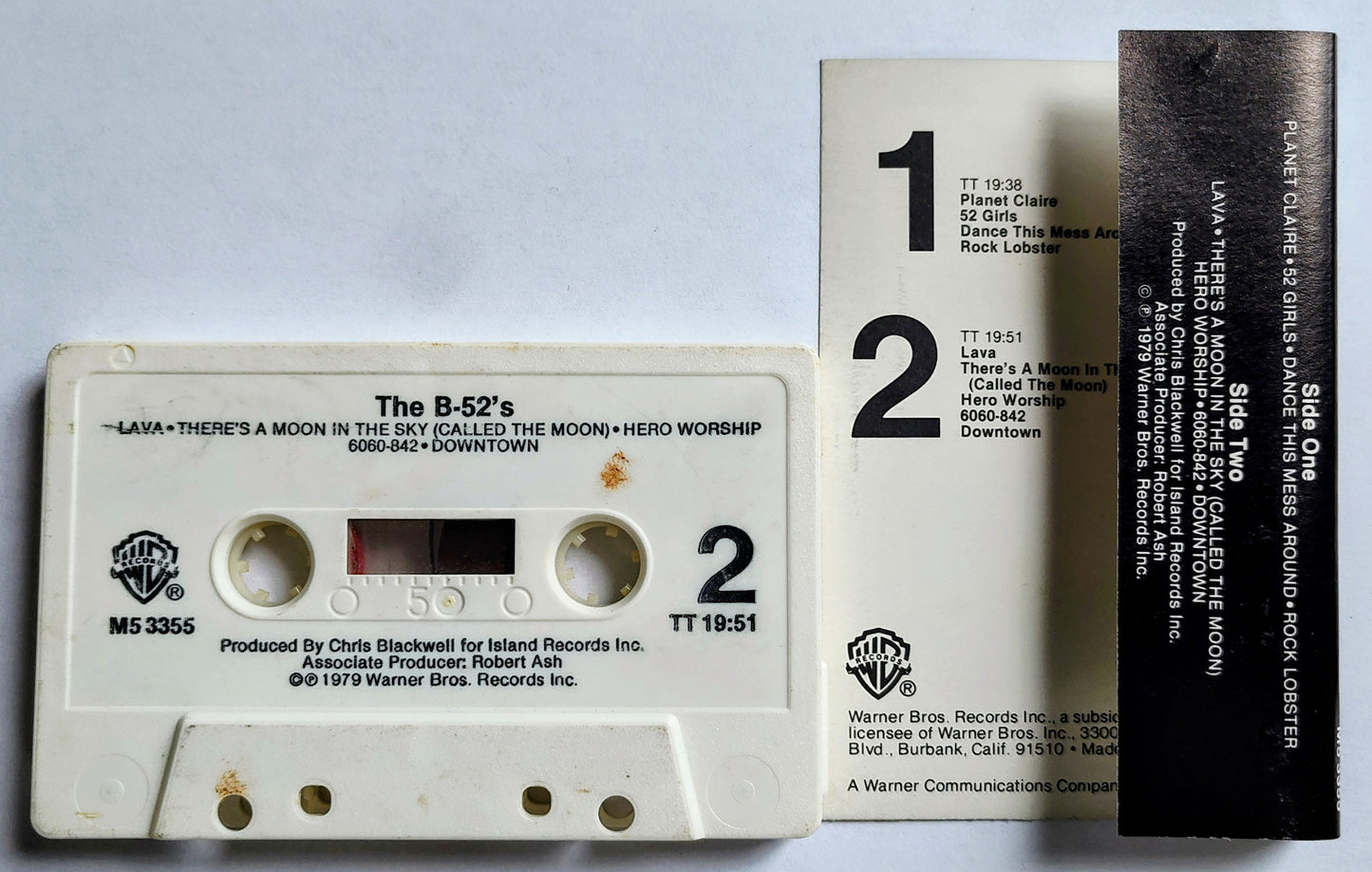 B-52’s, The - “The B-52’s” - CASSETTE TAPE VG+/VG