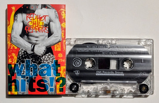 Red Hot Chili Peppers - "What Hits?!" - CASSETTE TAPE (XDR; DOLBY HX PRO B NR) VG+/VG