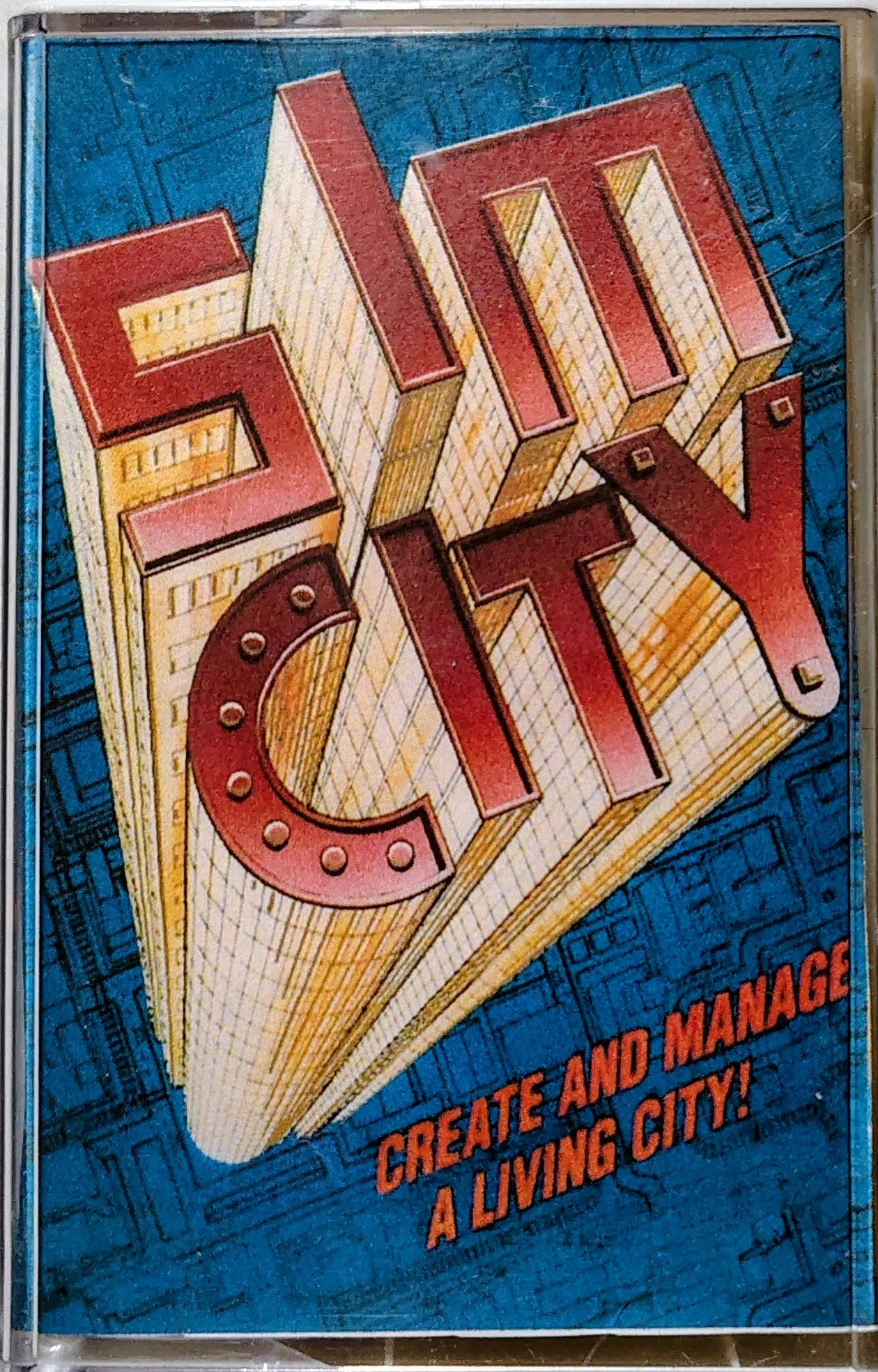 Sim City Soundtrack - "Create and Manage a Living City!" - INDIE CASSETTE TAPE NM/NM