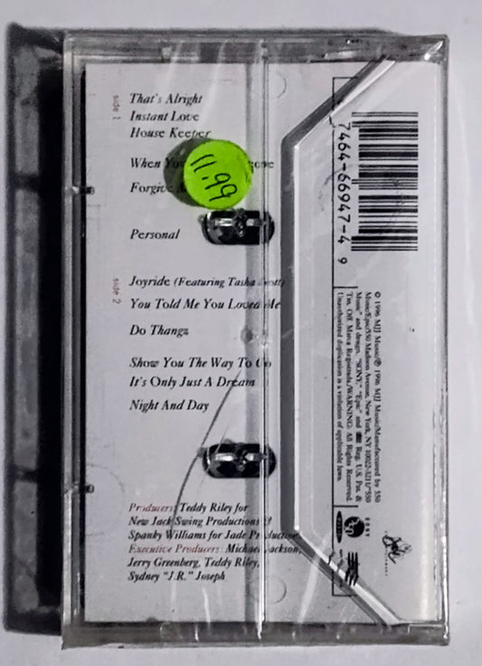 Men Of Vizion - “Personal” - CASSETTE TAPE VG+/M (Sealed; cracked spine and back of case)