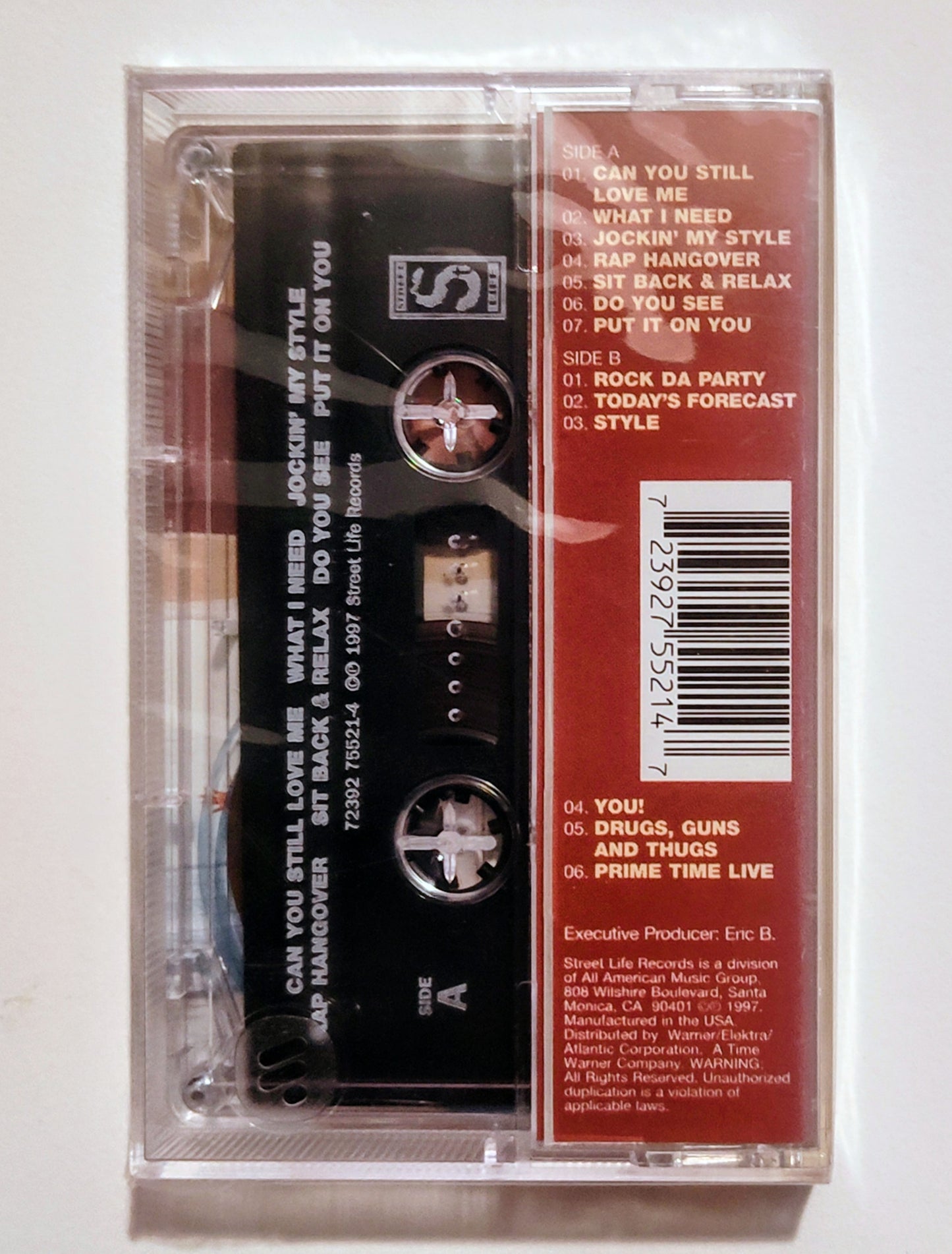 Craig Mack - "Operation: Get Down" - CASSETTE TAPE M/M (Sealed)