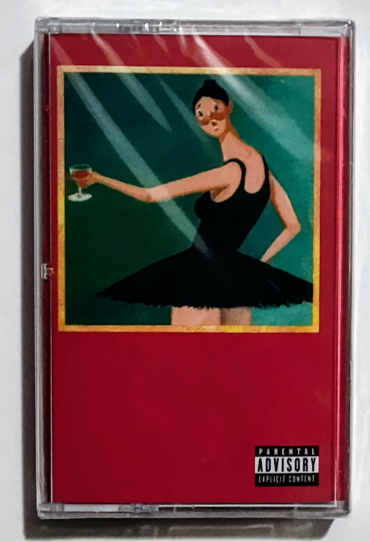 Kanye West - "My Beautiful Dark Twisted Fantasy (Deluxe Edition)" - INDIE CASSETTE TAPE (Italy "Fan Club" Import) M/M (Sealed)