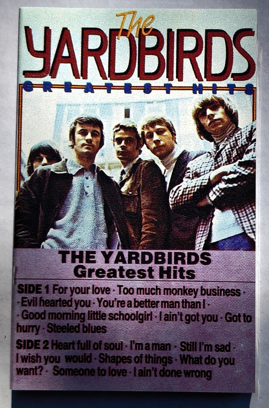 Yardbirds, The - "Greatest Hits" CASSETTE TAPE (Holland) NM/NM