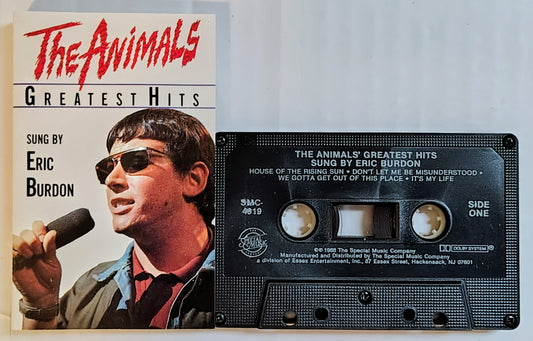 Animals, The - “Greatest Hits” - CASSETTE TAPE VG+/VG+