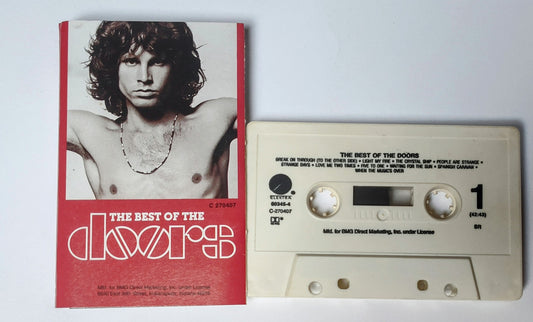 Doors, The - "The Best Of The Doors" - CASSETTE TAPE (SR; DOLBY) VG+/VG+