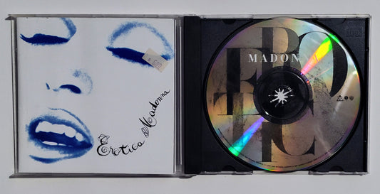 Madonna - "Erotica" - COMPACT DISC VG+/VG+