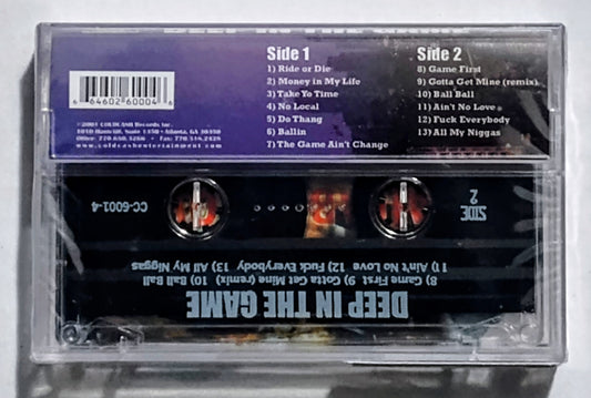 Various Artists - “Deep In The Game The Soundtrack” - CASSETTE TAPE M/M (Sealed)