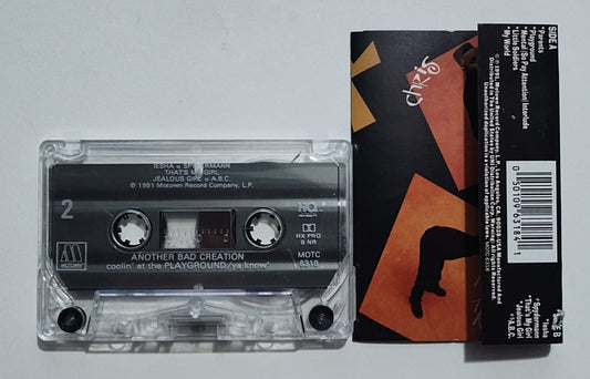 Another Bad Creation - "Coolin' At The Playground Ya Know?" - CASSETTE TAPE (DOLBY HX PRO NR B)VG+/VG