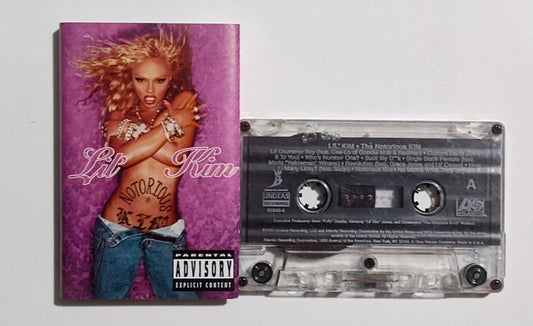 Lil Kim - "The Notorious KIM" CASSETTE TAPE VG+/VG