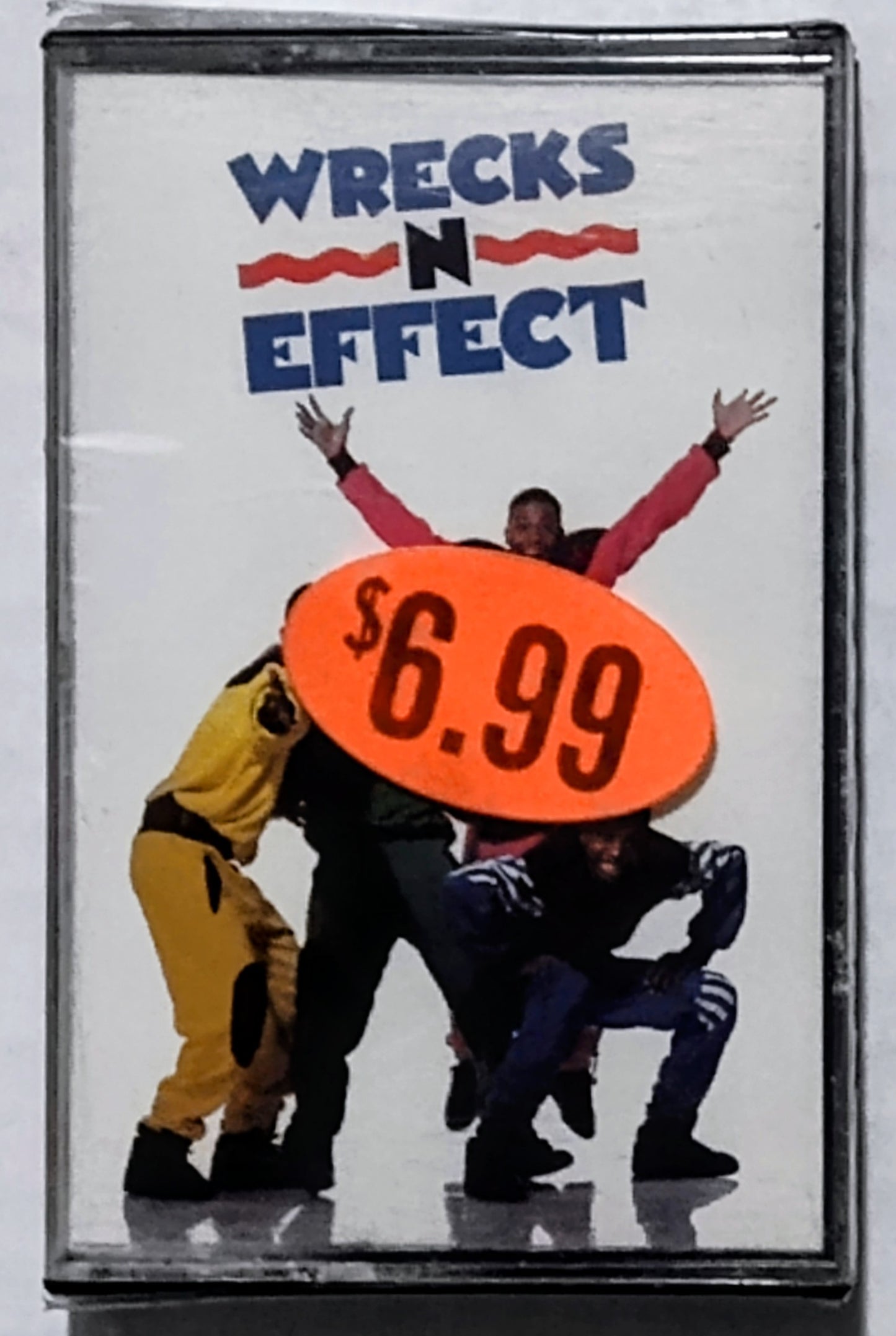 Wrecks-N-Effect - “Wrecks-N-Effect” - CASSETTE TAPE NM/M (Sealed; cellophane is loose along top)