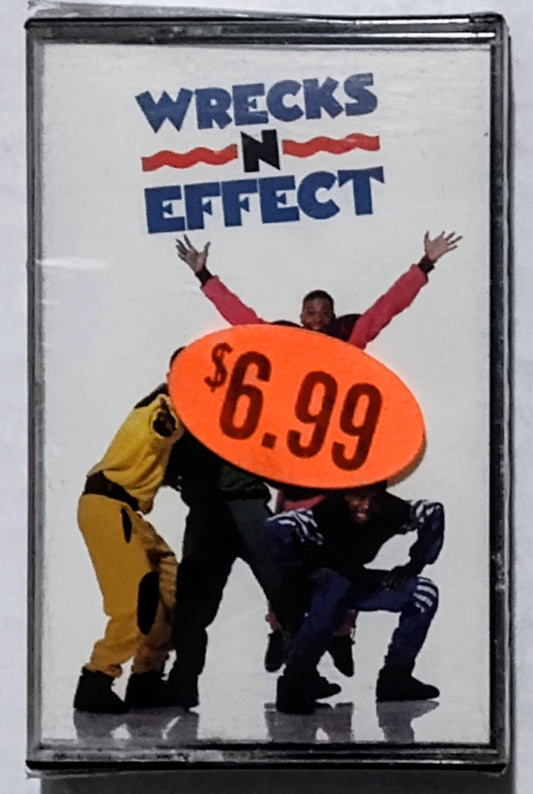 Wrecks-N-Effect - “Wrecks-N-Effect” - CASSETTE TAPE NM/M (Sealed; cellophane is loose along top)