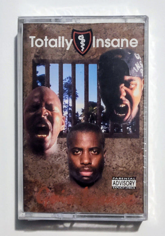 Totally Insane - "Goin' Insane" - CASSETTE TAPE NM/M (Sealed; drill hole thru spine)