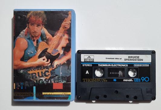 Bruce Springsteen - "Greatest Hits" - CASSETTE TAPE (Unofficial; Thomsun Classics) VG/NM