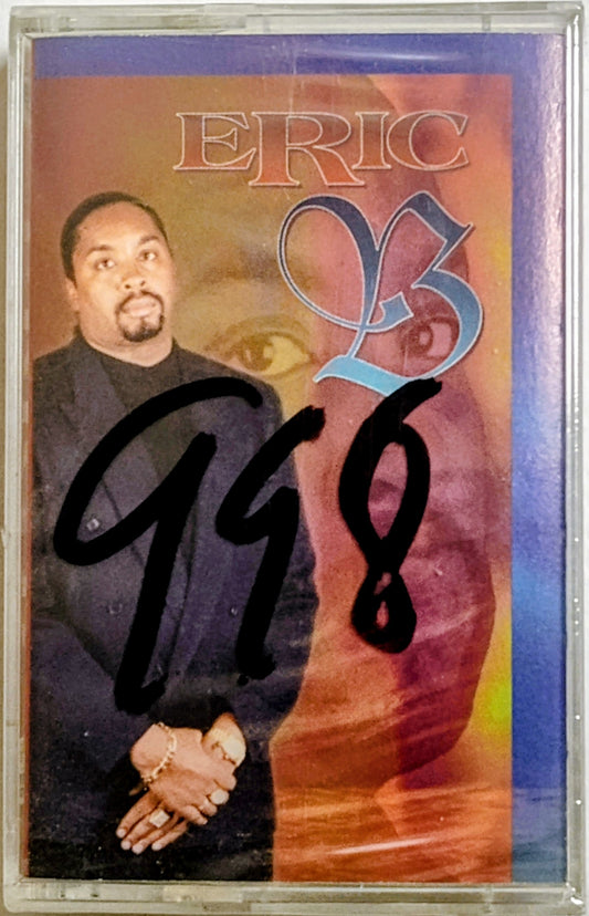 Eric B - “Eric B” - CASSETTE TAPE NM/M (Sealed; price written on cellophane- can be removed with alcohol if needed; tiny holes in cellophane)