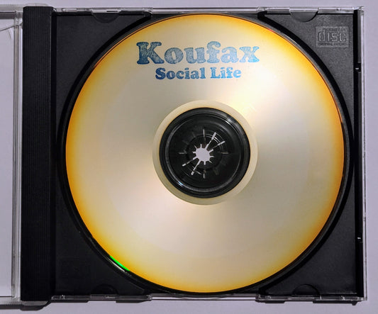 Koufax - "Social Life" - INDIE COMPACT DISC (Promo) VG/NM