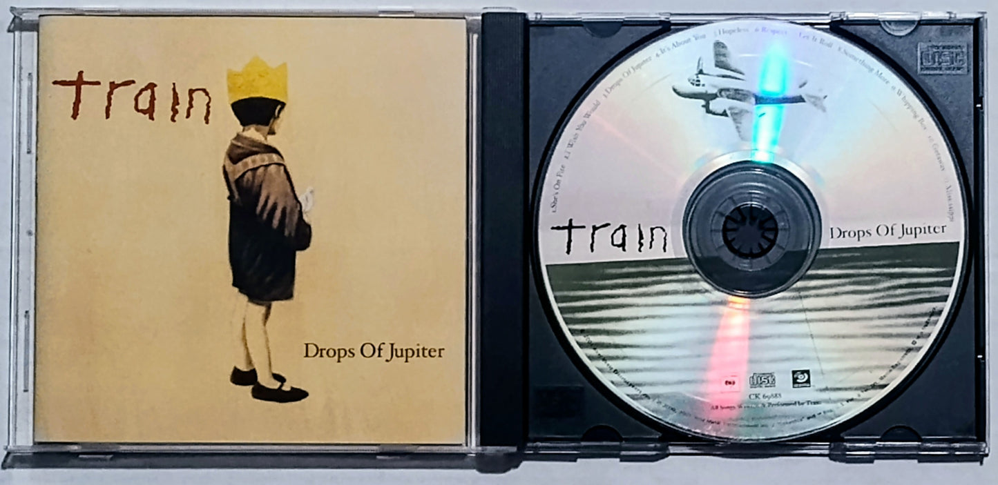 Train - “Drops Of Jupiter” - COMPACT DISC VG/G+ (CD plays perfect)