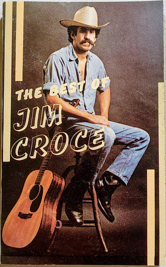 Jim Croce - "The Best of Jim Croce" - CASSETTE TAPE VG/VG+