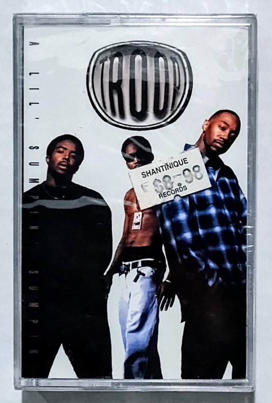 Troop - “A Lil’ Sumpin’ Sumpin’” - CASSETTE TAPE NM/M (Sealed; tiny tear in cellophane)
