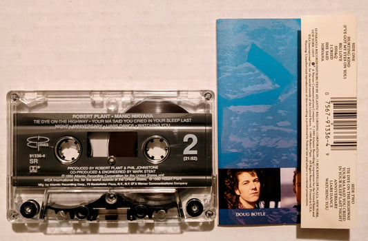 Robert Plant (Led Zeppelin) - “Manic Nirvana” - CASSETTE TAPE VG+/VG+