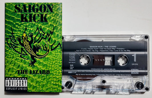 Saigon Kick - "The Lizard" - CASSETTE TAPE VG+/VG+