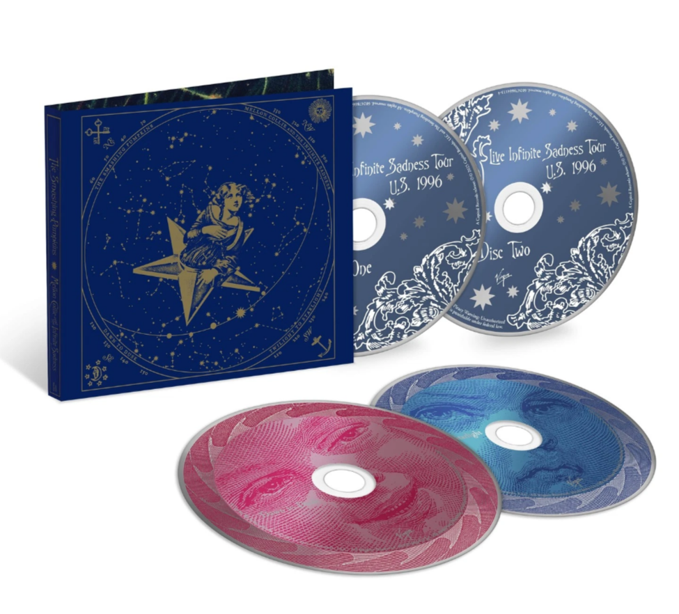 Smashing Pumpkins - “Mellon Collie & The Infinite Sadness (Deluxe Anniversary Edition)” - COMPACT DISC (4-Disc Limited Edition; includes 2-Disc Live Album) M/M (Sealed)