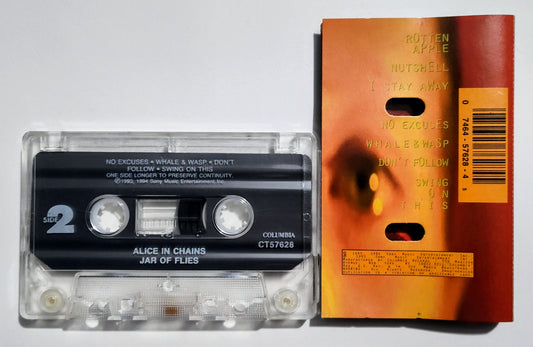 Alice In Chains - "Jar Of Flies" - CASSETTE TAPE VG+/VG+