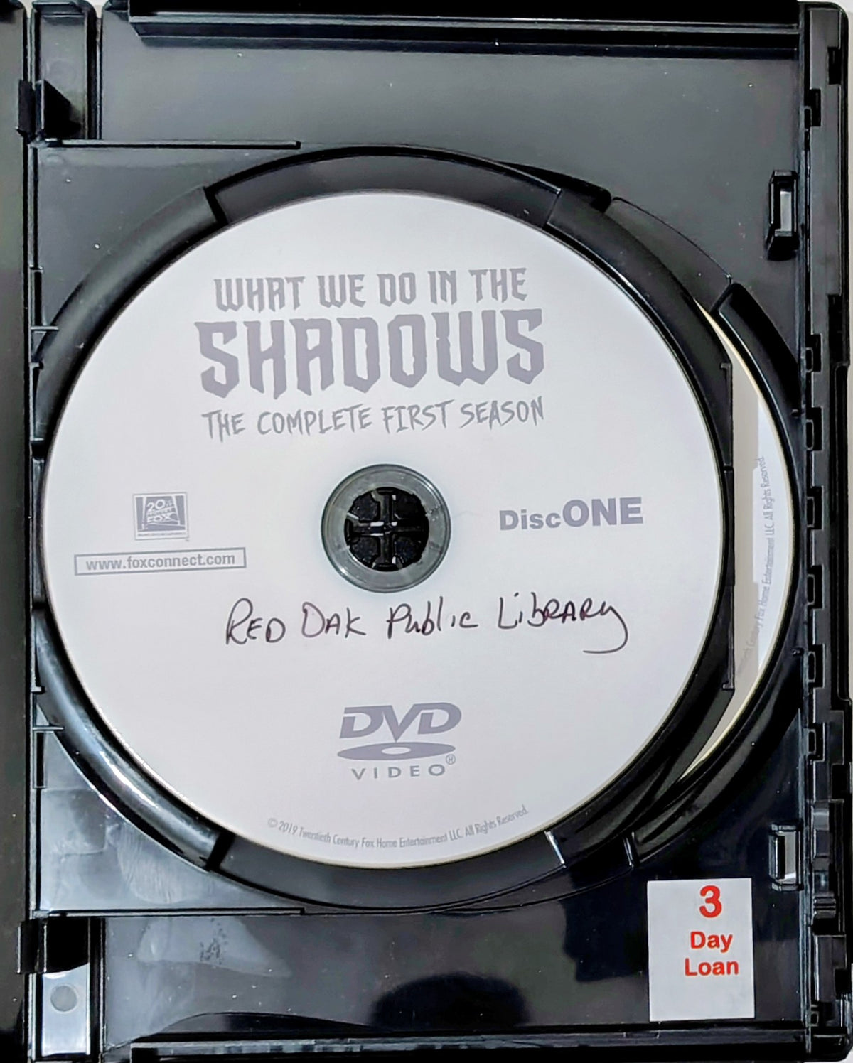 What We Do In The Shadows (Season 1) DVD (Library copy)