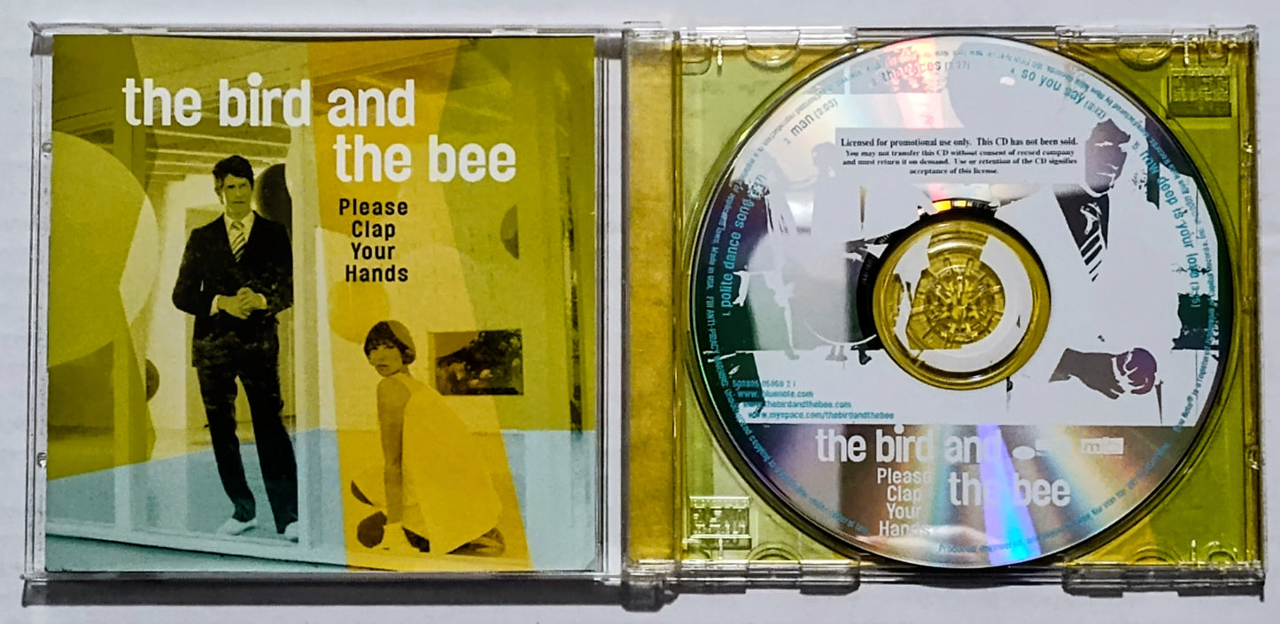 Bird And The Bee, The - “Please Clap Your Hands (EP)” - INDIE COMPACT DISC VG+/VG+