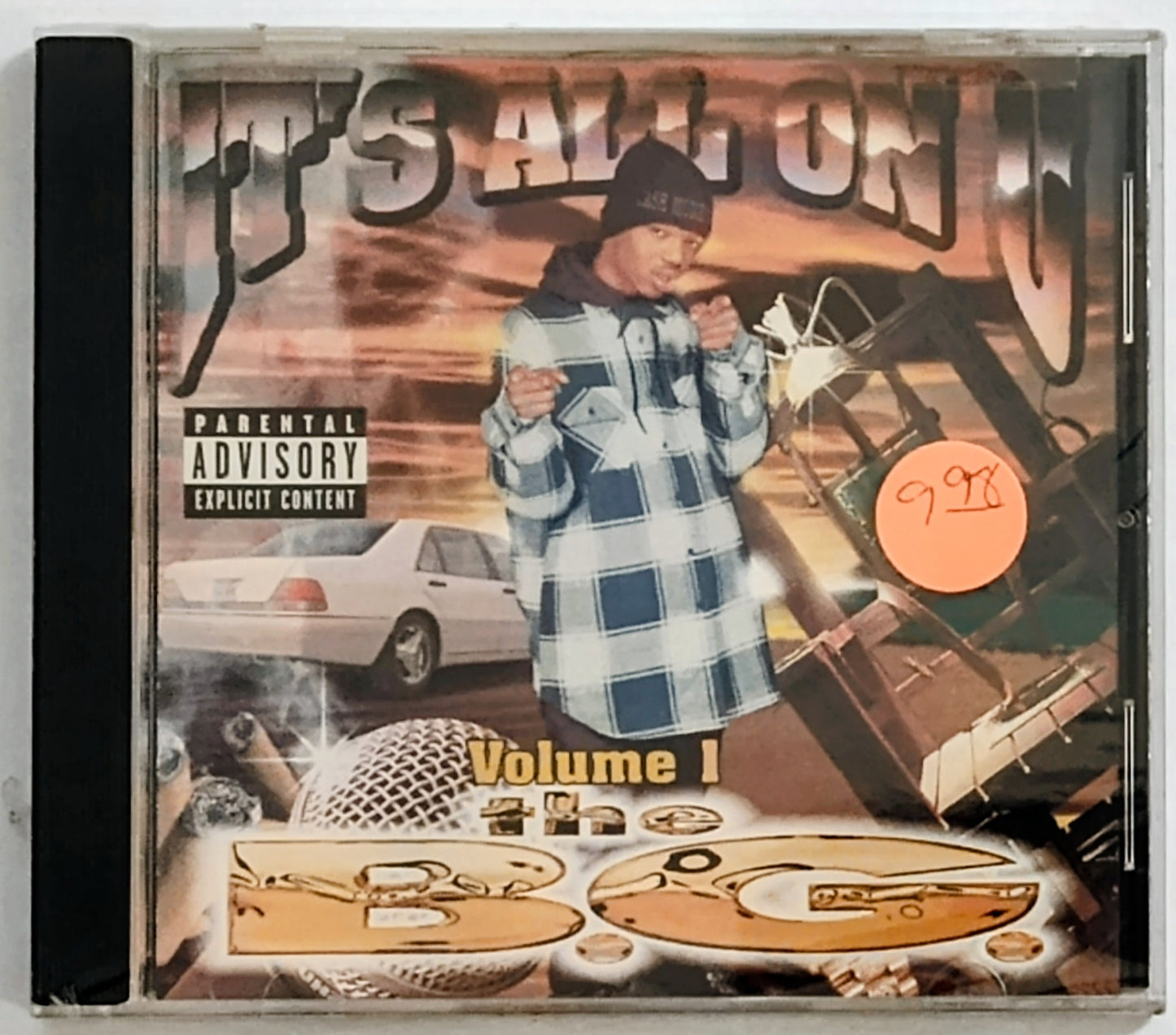 B.G. - “It’s All On U Volume 1” - COMPACT DISC NM/M (Sealed; 2 tiny rips in cellophane)