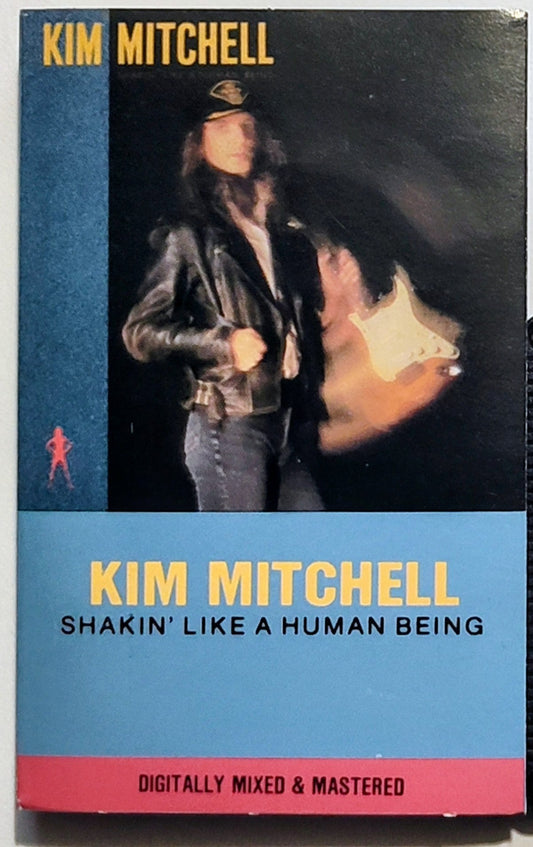 Kim Mitchell - "Shakin' Like A Human Being" - CASSETTE TAPE (Canada; black shell; DOLBY) VG+/VG+