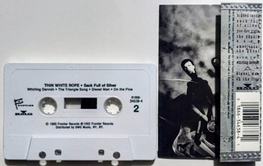 Thin White Rope - "Sack Full Of Silver" - CASSETTE TAPE VG+/VG+
