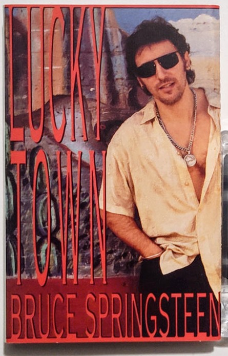 Bruce Springsteen - "Lucky Town" - CASSETTE TAPE VG+/VG+