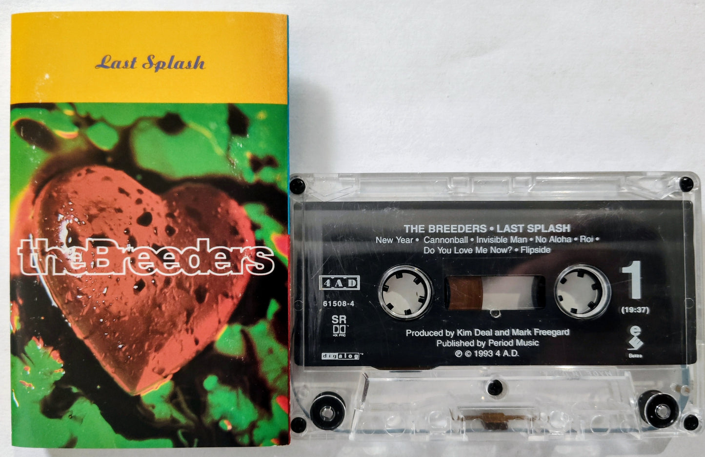 Breeders, The - “Last Splash” - CASSETTE TAPE VG/VG *🚨*